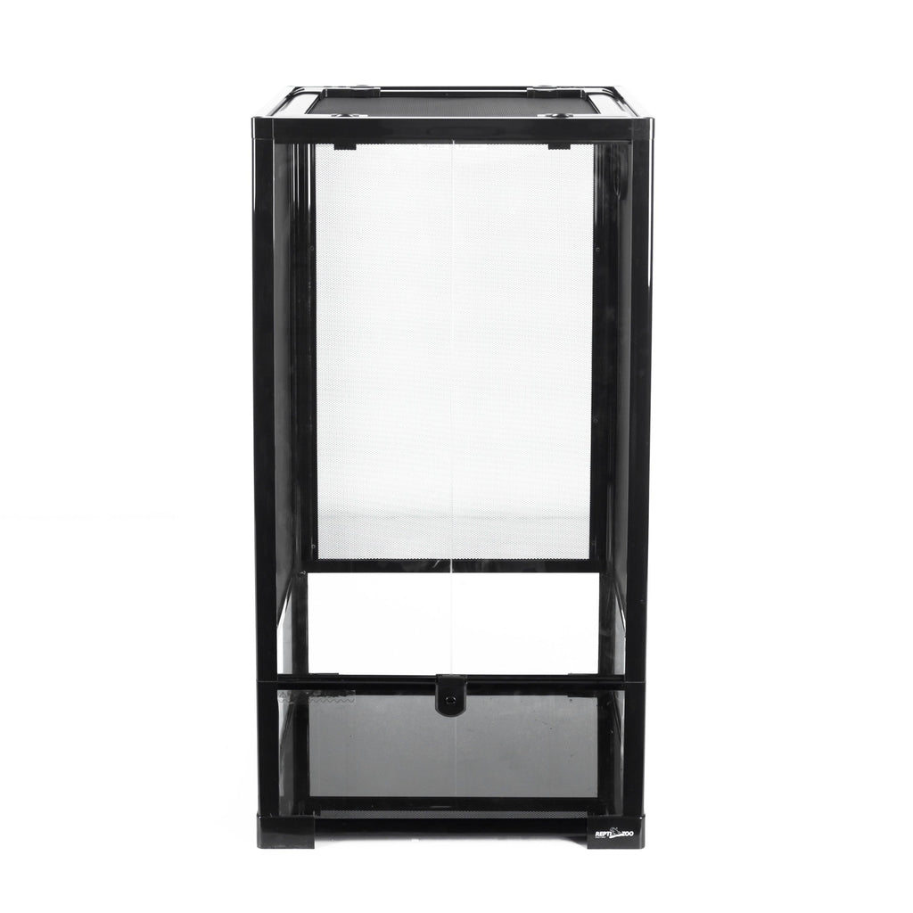 REPTI ZOO 33 Gallon 16" x 16" x 30" Vertical Reptile Cages With Wire Mesh Screen Cover And Front Door - REPTI ZOO