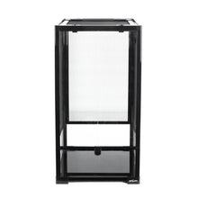 Load image into Gallery viewer, REPTI ZOO 33 Gallon 16" x 16" x 30" Vertical Reptile Cages With Wire Mesh Screen Cover And Front Door - REPTI ZOO