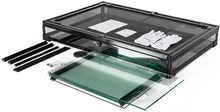 Load image into Gallery viewer, REPTI ZOO 67 Gallon Reptile Glass Terrarium 36" x 23.6" x 18", Double Hinge Door with Screen Ventilation bearded dragon tank(Knock-Down) RK0134 - REPTI ZOO