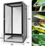 REPTI ZOO 2026 New Arrival Vertical Reptile Terrarium Foldable Screen Cage