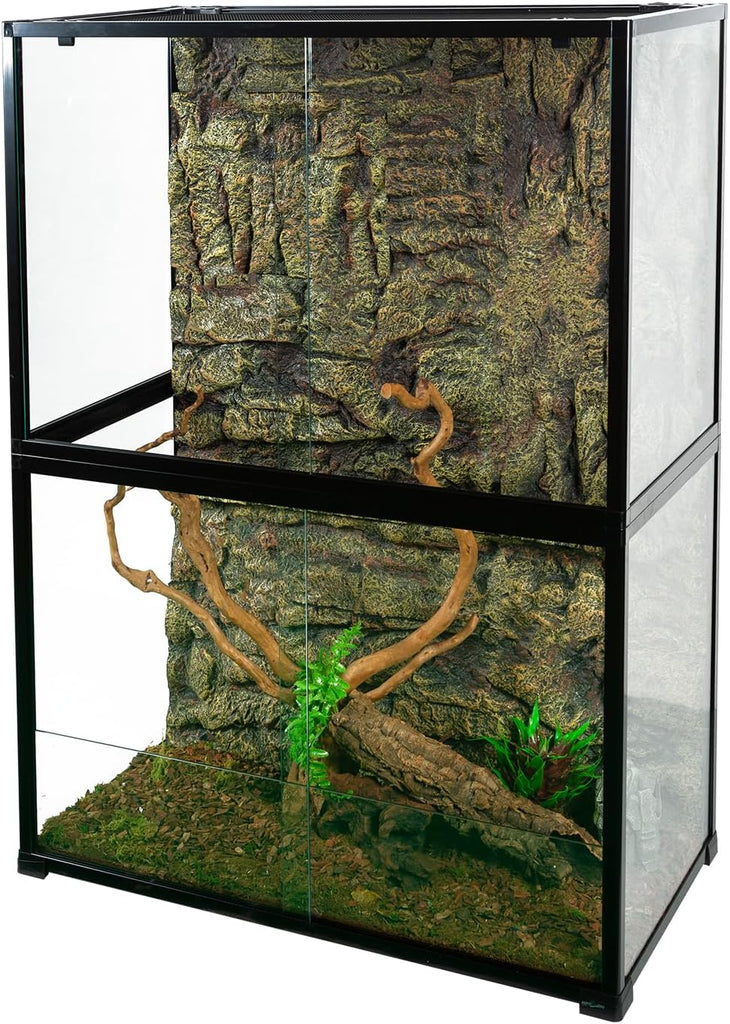 135 Gallon  36" x 18" x 48" Wide & Tall Reptile Terrarium, Chameleon Cage