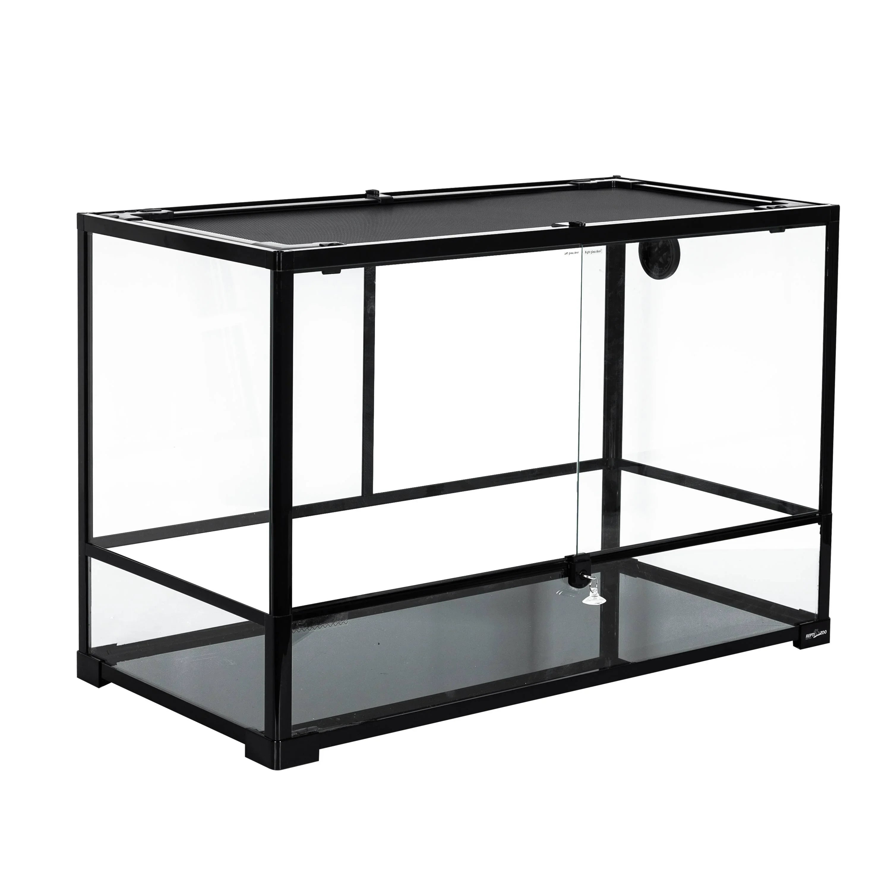 REPTI ZOO 67 Gallon 36" x 18" x 24" Reptile Tank, Double Hinge Door with Screen Ventilation Reptile Terrarium(Knock-Down) RK0120 Secondary image