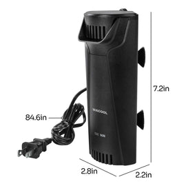 WACOOL Turtle Tank Filter Aquarium Corner Internal Filter