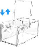 REPTI ZOO Small Acrylic Tarantula Enclosure Spider Enclosure 4