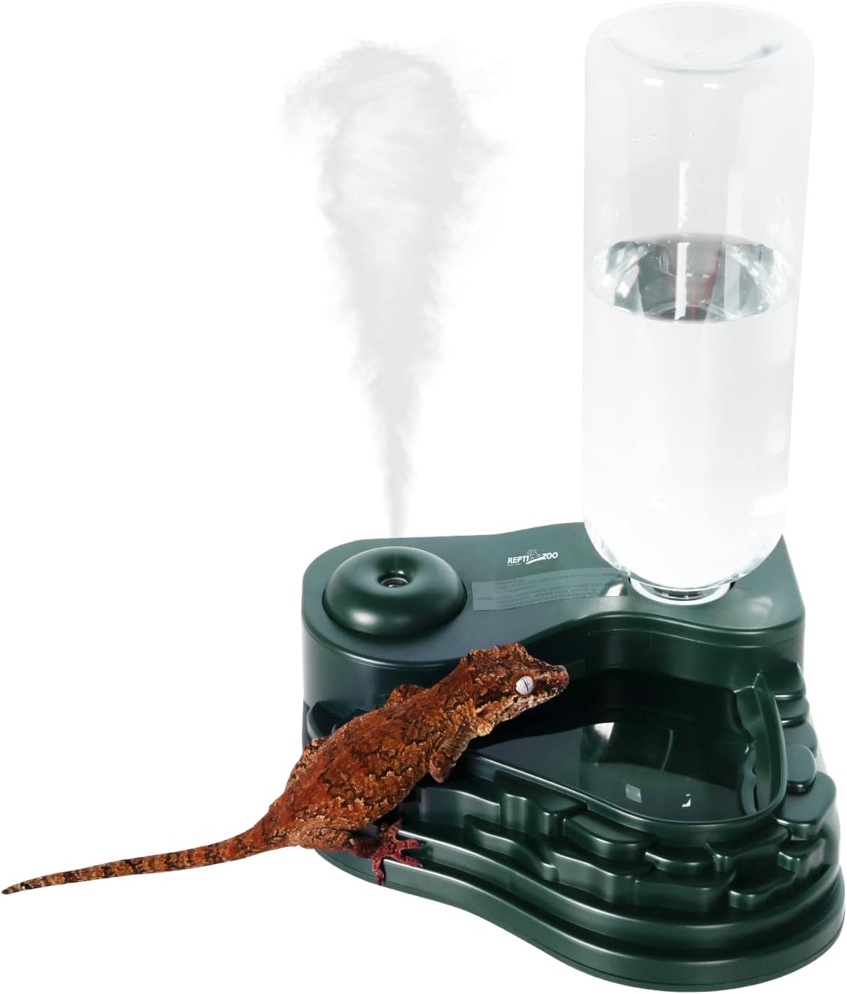 REPTI ZOO RV09 2-in-1 Reptile Water Feeder and Fogger 500ml Black Main image