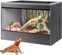 Load image into Gallery viewer, REPTIZOO 30/50/68 Gallon Composite Wood Reptile Enclosure