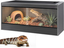 Load image into Gallery viewer, REPTIZOO 30/50/68 Gallon Composite Wood Reptile Enclosure