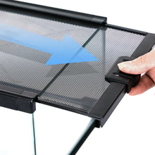 Load image into Gallery viewer, REPTI ZOO Full Glass 15 Gallon Reptile Tank, Medium Reptile Terrarium 24&quot; X 12&quot; X 12&quot; for Gecko Hermit Crab Hognose Snake etc, Top Screen Ventilation &amp; Feeding
