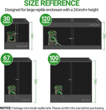 Load image into Gallery viewer, REPTI ZOO Terrarium Waterfall Drinking Fountain, 1000ML Water Dispenser &amp; Food Dish