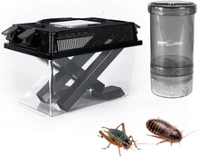 Load image into Gallery viewer, REPTI ZOO Reptile Cricket Keeper &amp; Mixer Kit, Feeding Cricket Keeper with Tubes