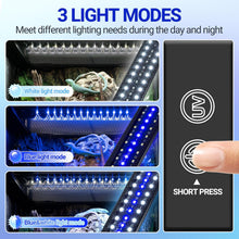 Load image into Gallery viewer, REPTI ZOO 12W 10.0 UVB LED Reptile Light Fixture Dimming