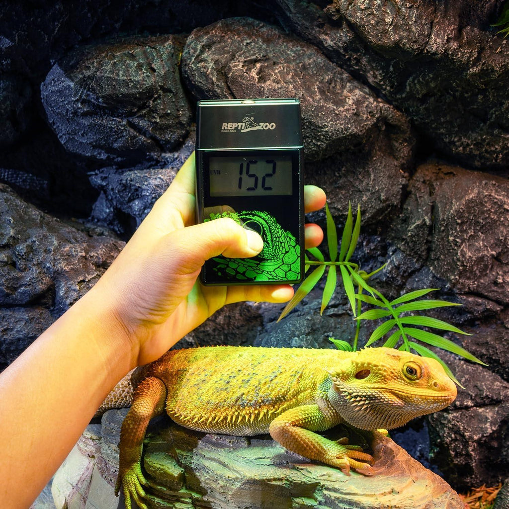 REPTI ZOO Handheld Digital UVB Meter Tester Reptile Lamp Bulbs Accuracy