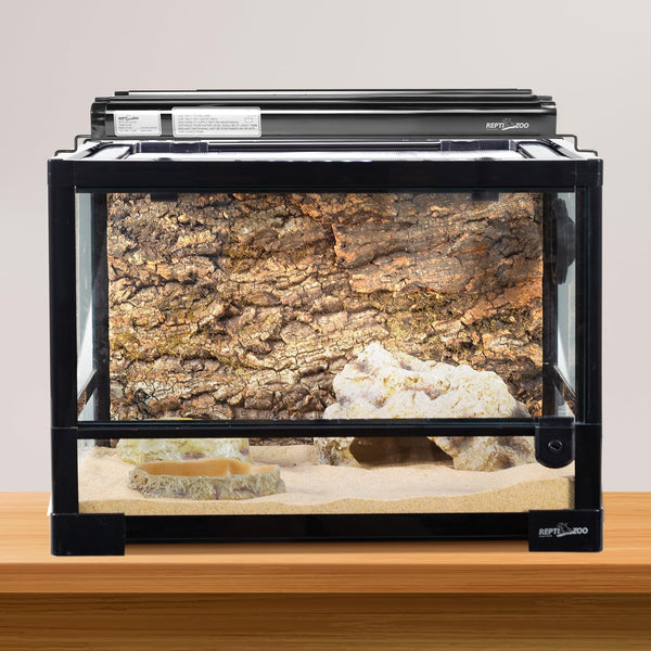 REPTI ZOO UVB Reptile Light Kit – New Version T5 HO UVB Lighting Combo with 10.0 UVB Tube, Terrarium Hood, 24W, 22-Inch Fixture