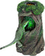 REPTI ZOO Terrarium Waterfall Drinking Fountain, 1000ML Water Dispenser & Food Dish