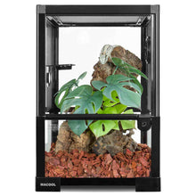 Load image into Gallery viewer, Vertical Habitat Tank 10 Gallon for Tree Dwelling Reptiles and Amphibians