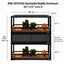 REPTIZOO Stackable Reptile Enclosure with Terrarium Stacker – Front Opening Modular Tank System