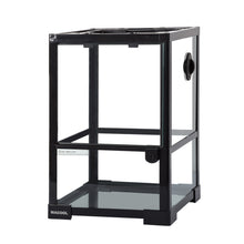Load image into Gallery viewer, WACOOL 10 Gallon 12&quot; x 12&quot; x 18&quot; Full Glass Reptile Terrarium, Top Screen Ventilation &amp; Feeding RK0102NS