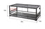 48x18x18 inch glass reptile terrarium with mesh top and black metal frame