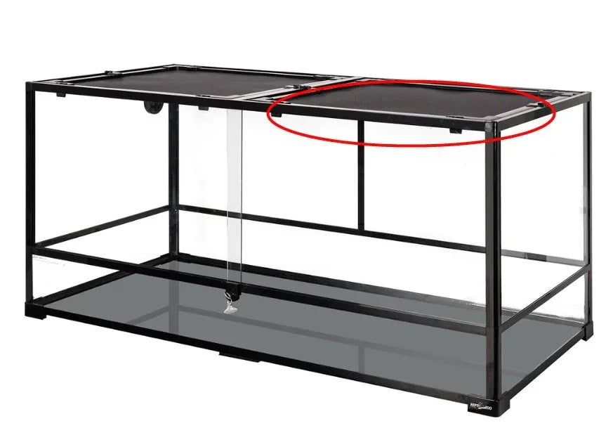 half of the replacement mesh screen top 48" x 24" x 24" for RK0240 Secondary image