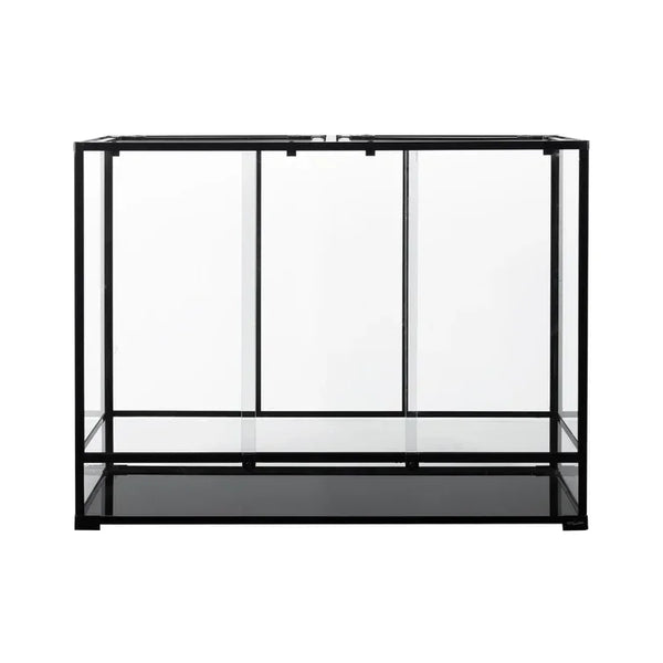 REPTIZOO Reptile 135 Gallon Large Glass Terrarium 48" x 18" x 36" Sliding Doors Reptile Terrarium RK481836 - REPTI ZOO