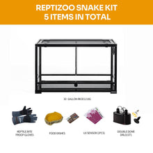 Load image into Gallery viewer, REPTIZOO Tank Starter Kitspecific Bearded Dragon Glass Tanks Bearded Dragon Equipments - REPTI ZOO