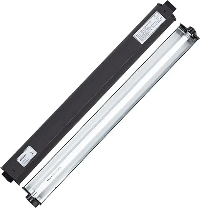 REPTI ZOO Reptile UVB Lighting Combo Kit with Detachable Curved Reflector 5.0 UVB T5 Lamp Bulb, ETL certificated - REPTI ZOO Main image