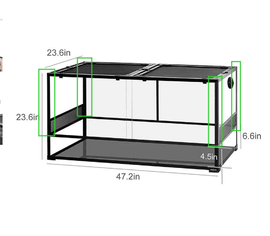 4pcs of the corners of RK0227 - REPTI ZOO