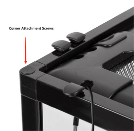REPTI ZOO 8PCS Replacement top Corner Attachment Screws - REPTI ZOO
