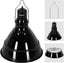 REPTI ZOO 2 in 1 Deep Dome Reptile Light Fixture Adjustable Lamp Holder Max 200W RL19 - REPTI ZOO