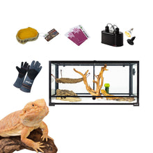 Load image into Gallery viewer, REPTIZOO Tank Starter Kitspecific Bearded Dragon Glass Tanks Bearded Dragon Equipments - REPTI ZOO