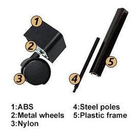 REPTI ZOO RK Knock-Down Reptile Terrarium Accessories - Stackers Post - REPTI ZOO