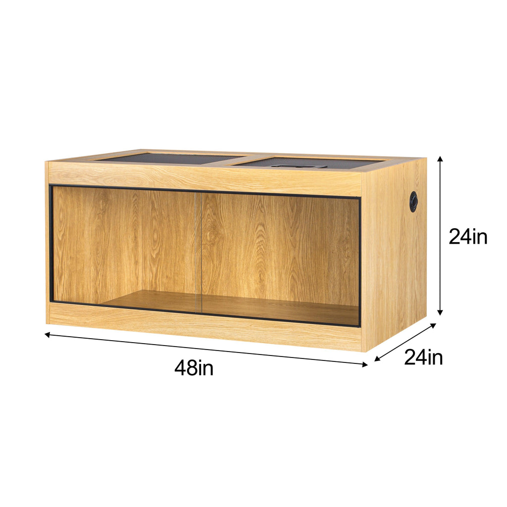 Reptizoo Original Wood 120 gallon Reptile Enclosure – REPTI ZOO