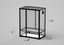 REPTI ZOO 20" x 12"x 26" Glass Reptile Terrarium Front Opening Reptile Habitat Tank (customed reptile cage) - REPTI ZOO