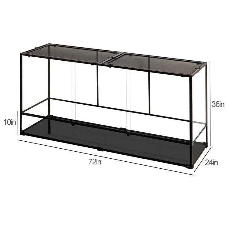 REPTI ZOO oversized 180 gallons or 270 gallons Snake Enclosure Reptile Tank(Pre-sale: Delivered in 40 days) - REPTI ZOO