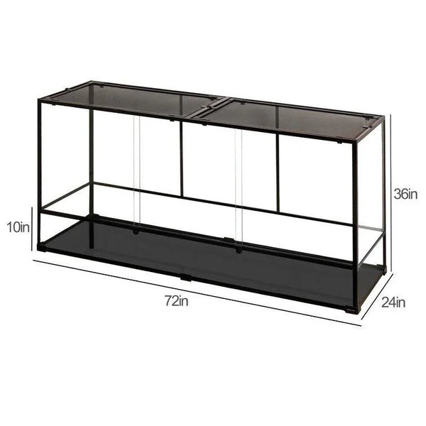 REPTI ZOO oversized 180 gallons or 270 gallons Snake Enclosure Reptile Tank(Pre-sale: Delivered in 40 days) - REPTI ZOO