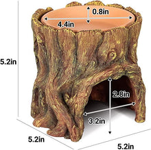 Load image into Gallery viewer, REPTIZOO Reptile Hide Cave Resin Moisture Keeping Reptile Cave EHR29 - REPTI ZOO
