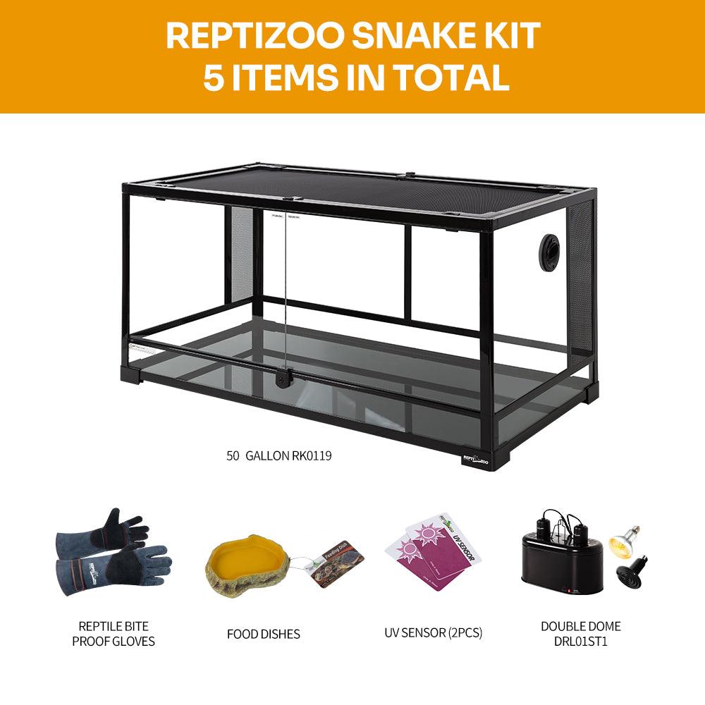 REPTIZOO Tank Starter Kitspecific Bearded Dragon Glass Tanks Bearded Dragon Equipments - REPTI ZOO