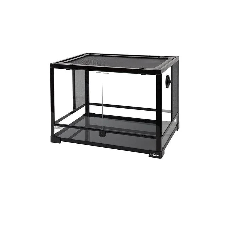 REPTI ZOO 34 Gallon 24" x 18" x 18"  Front Opening Reptile Terrarium With Screen Ventilation (Backgrounds not Include) RK0107B Secondary image