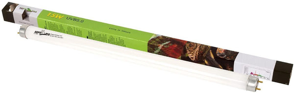 REPTI ZOO Reptile Terrarium Hood Tropical Desert T8 Strip Light Fixture with 18 Inch UVB Lamp Bulb 15 Watt(Include), ETL Certified - REPTI ZOO