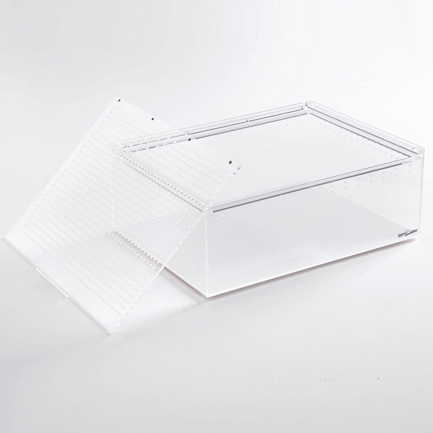 Acrylic Square Hinged-Lid Box