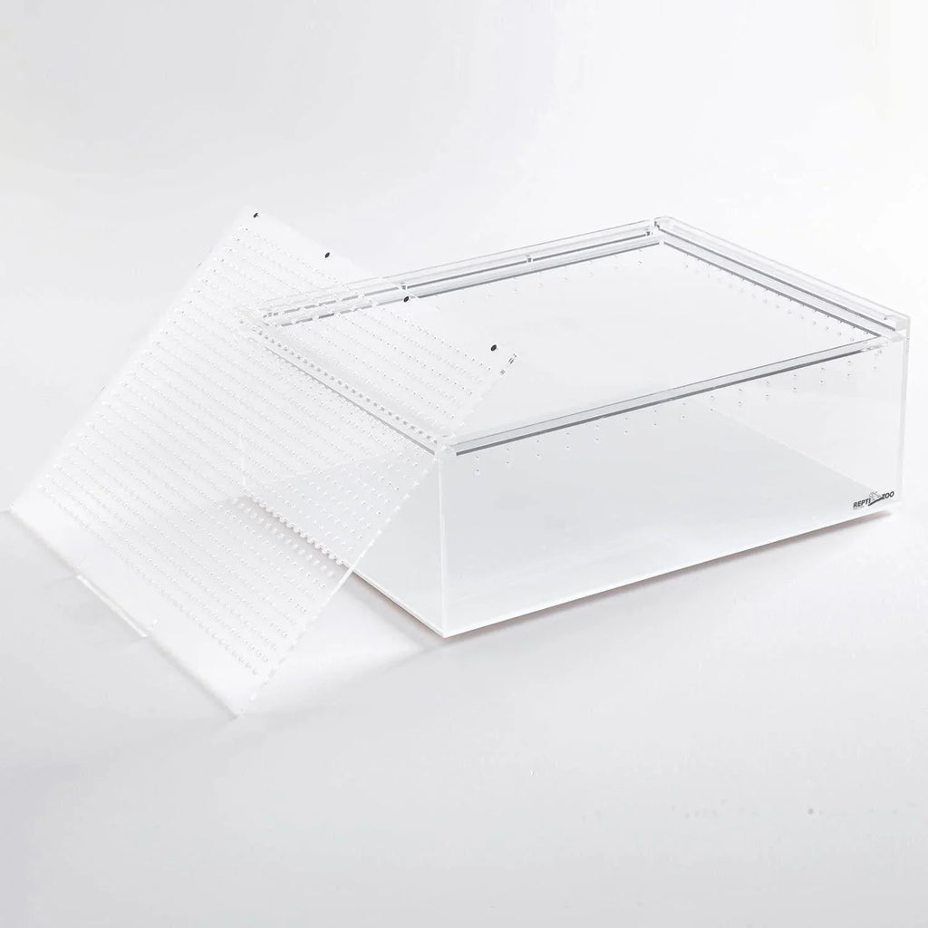 REPTI ZOO 27 Gallon 16''x12''x6'' Magnetic Acrylic Reptile Breeding Cage - REPTI ZOO