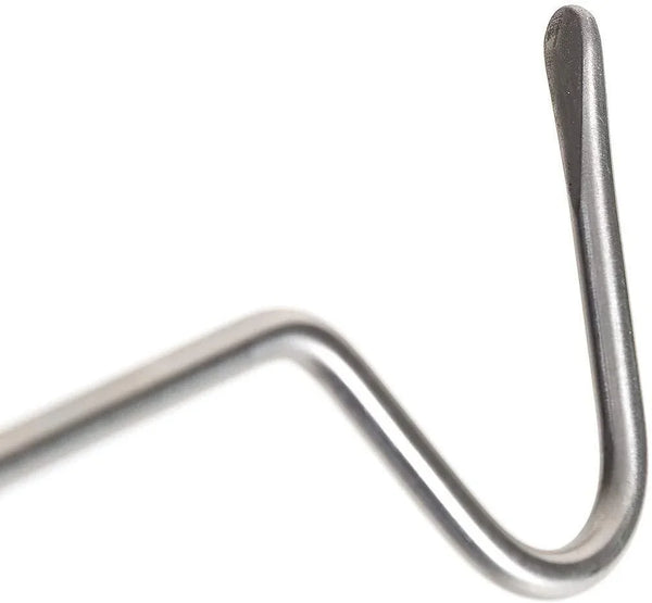 REPTI ZOO Portable Mini Snake Hook Collapsible Stainless Steel Snake Tongs and Snake & Reptile Hook Retractable Catching Snake Handling Tool - REPTI ZOO