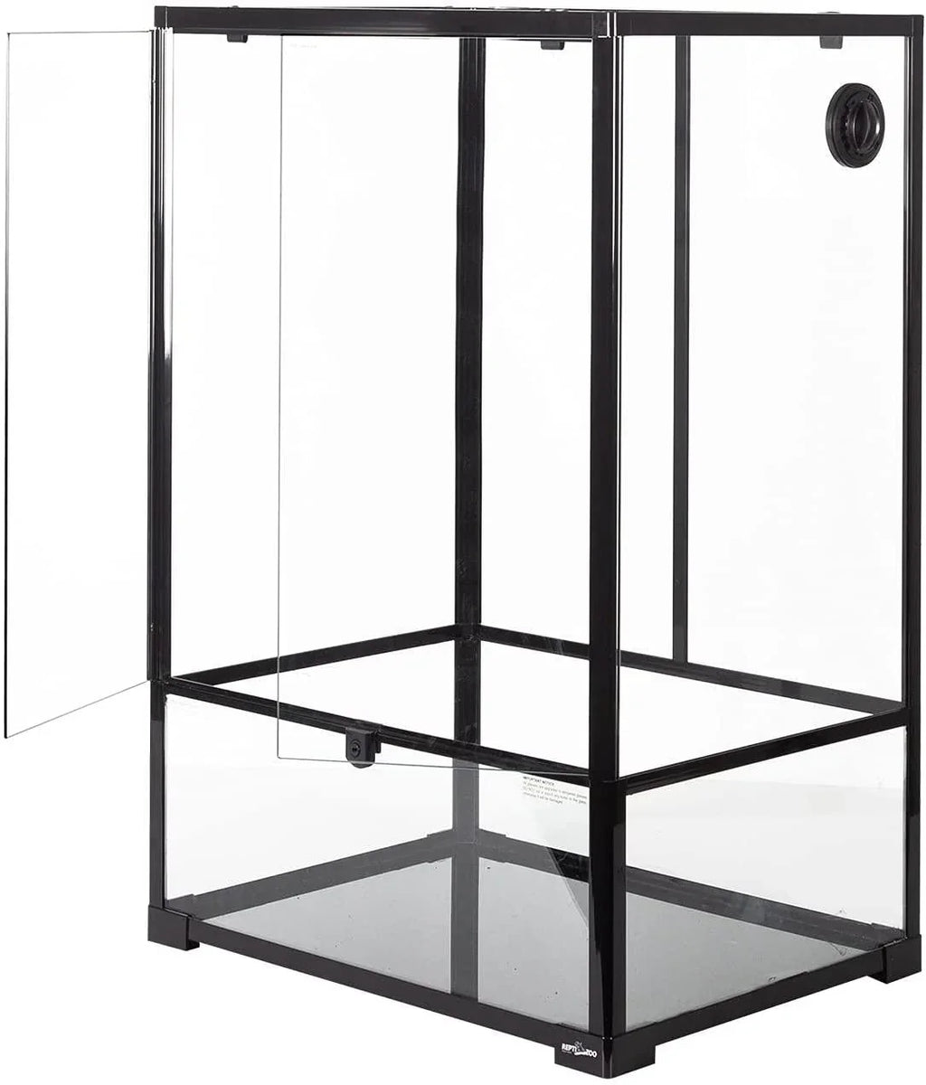 REPTI ZOO 67 Gallon 24"x18"x 36” Knock-Down Paludarium Large Reptile Terrarium ,Bio Deep Base 10”, Siphon Gravel Cleaner Set Included RK604590 - REPTI ZOO