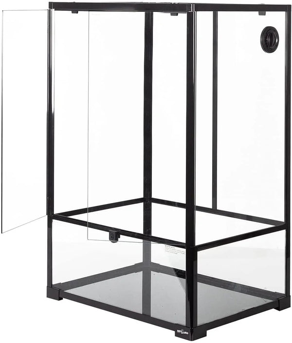 REPTI ZOO 67 Gallon 24"x18"x 36” Knock-Down Paludarium Large Reptile Terrarium ,Bio Deep Base 10”, Siphon Gravel Cleaner Set Included RK604590 - REPTI ZOO