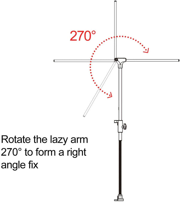 REPTI ZOO Reptile Dual Lamp Stand Lamp Hanger Holder Adjustable Metal Lamp Support for ReptileTerrarium Heating Reptile Light Fixtures - REPTI ZOO