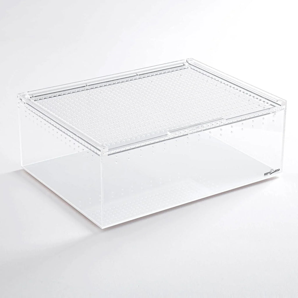 REPTI ZOO 27 Gallon 16''x12''x6'' Magnetic Acrylic Reptile Breeding Cage - REPTI ZOO