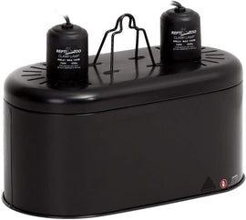 REPTI ZOO Dual Reptile Light Fixture for Reptile Dome UVB Light Fixture Dual Lamp Cap Heat Lighting Lamp Kit - REPTI ZOO