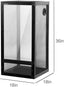 Replacement top Screen for Vertical Reptile Terrarium 18" x 18"x 36" Reptile Tank RK454590A - REPTI ZOO