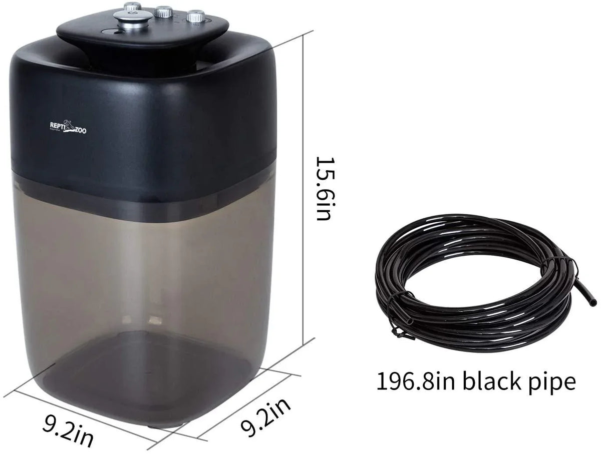 REPTI ZOO 10L Reptile Mister Fogger Terrariums Humidifier Extremly High Pressure for a Variety of Reptiles/Amphibians TR05 - REPTI ZOO