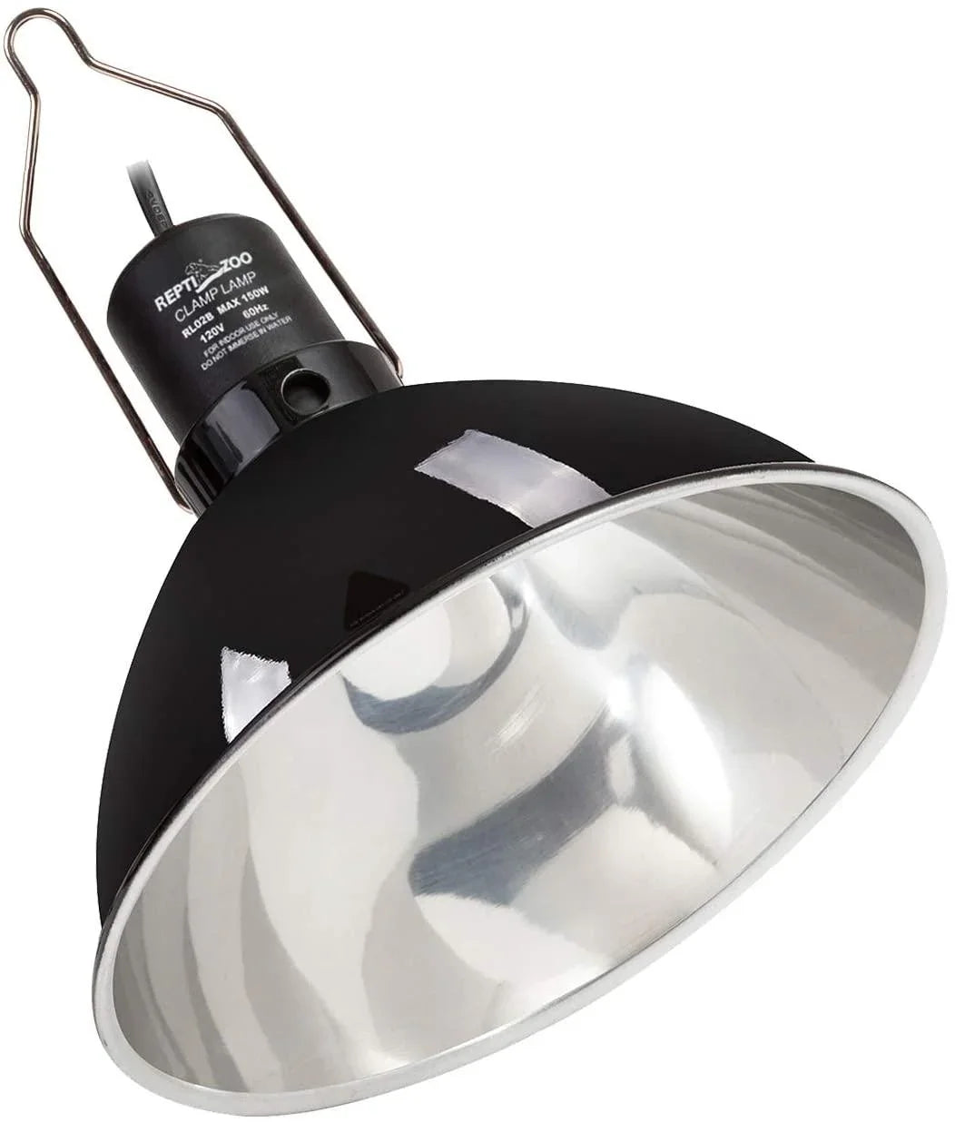 REPTI ZOO 8.5 Inch Reptile Lamp Fixture,Optical Reflection Cover for Reptile Glass Terrariums - REPTI ZOO Main image